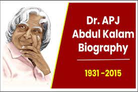 APJ Abdul Kalam Biography Pdf in Hindi